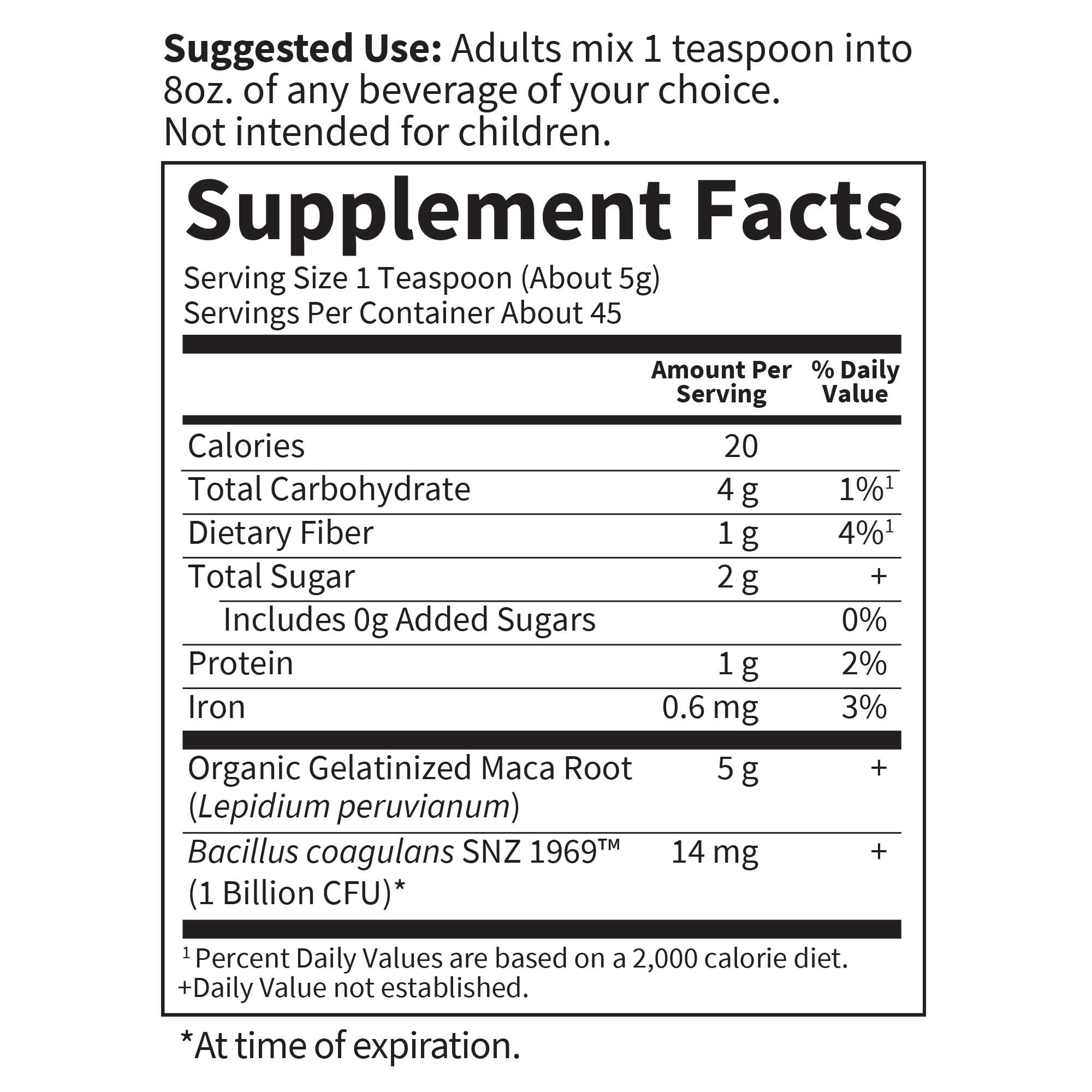 Foto 6 pulgar | Suplemento Garden Of Life Maca Root Energy Boost 225 G En Polvo - Venta Internacional.