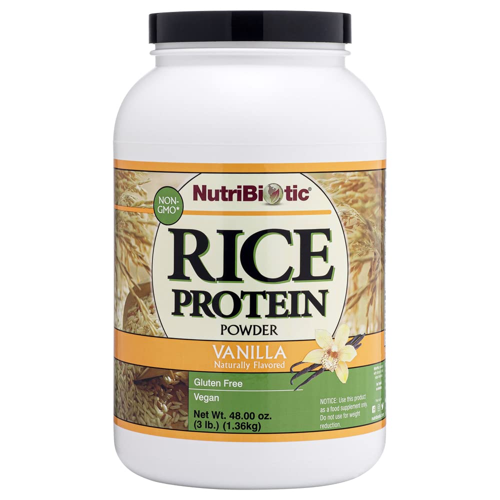 Foto 2 pulgar | Proteína En Polvo Nutribiotic, Arroz Con Vainilla, 1,36 Kg, Cetogénico Vegano - Venta Internacional.