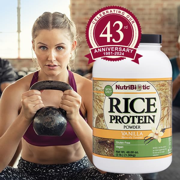 Foto 5 pulgar | Proteína En Polvo Nutribiotic, Arroz Con Vainilla, 1,36 Kg, Cetogénico Vegano - Venta Internacional.