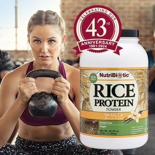 Foto 4 | Proteína En Polvo Nutribiotic, Arroz Con Vainilla, 1,36 Kg, Cetogénico Vegano - Venta Internacional.