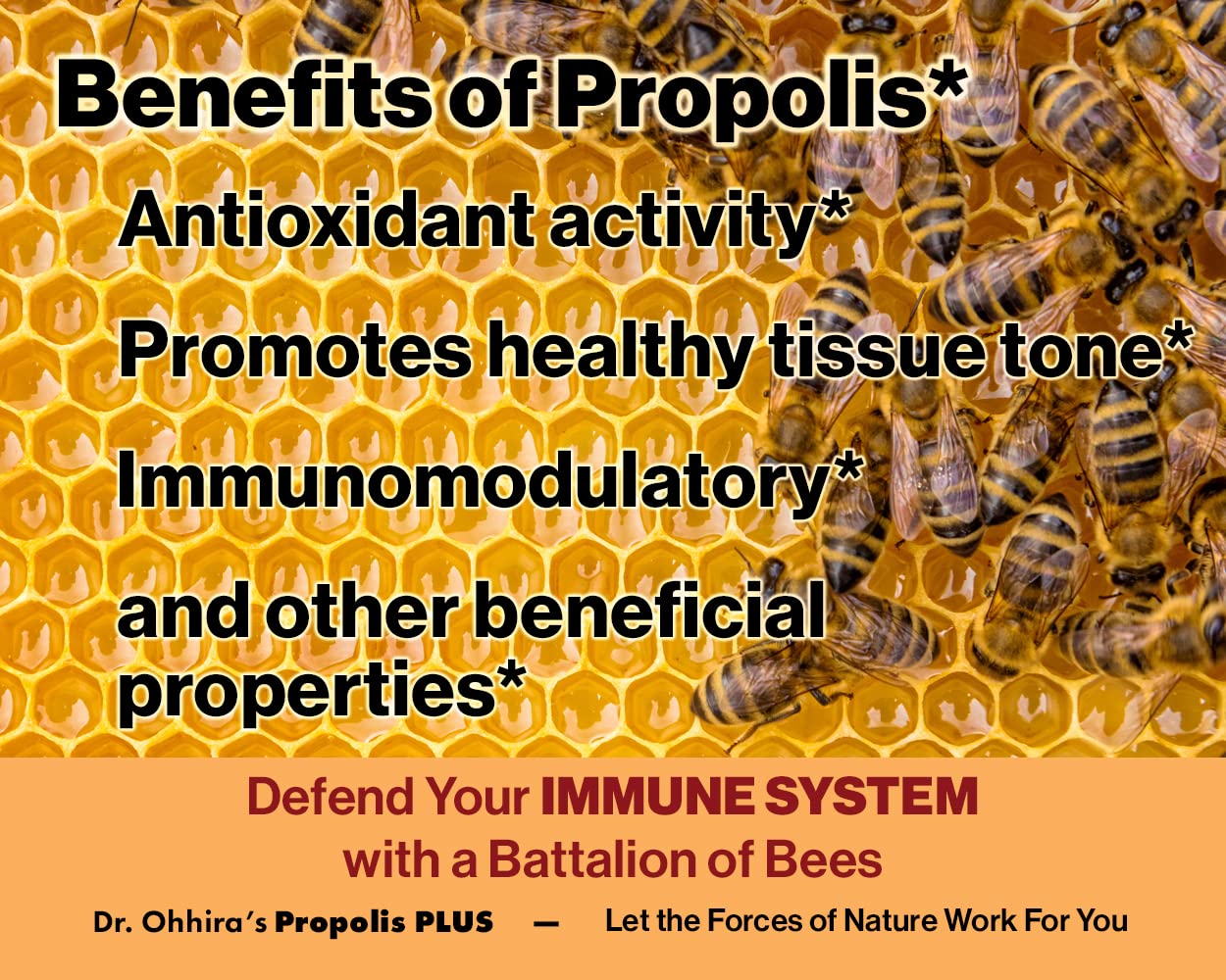 Foto 5 pulgar | Suplemento Essential Formulas Dr. Ohhira's Propolis Plus 120 Cápsulas - Venta Internacional.