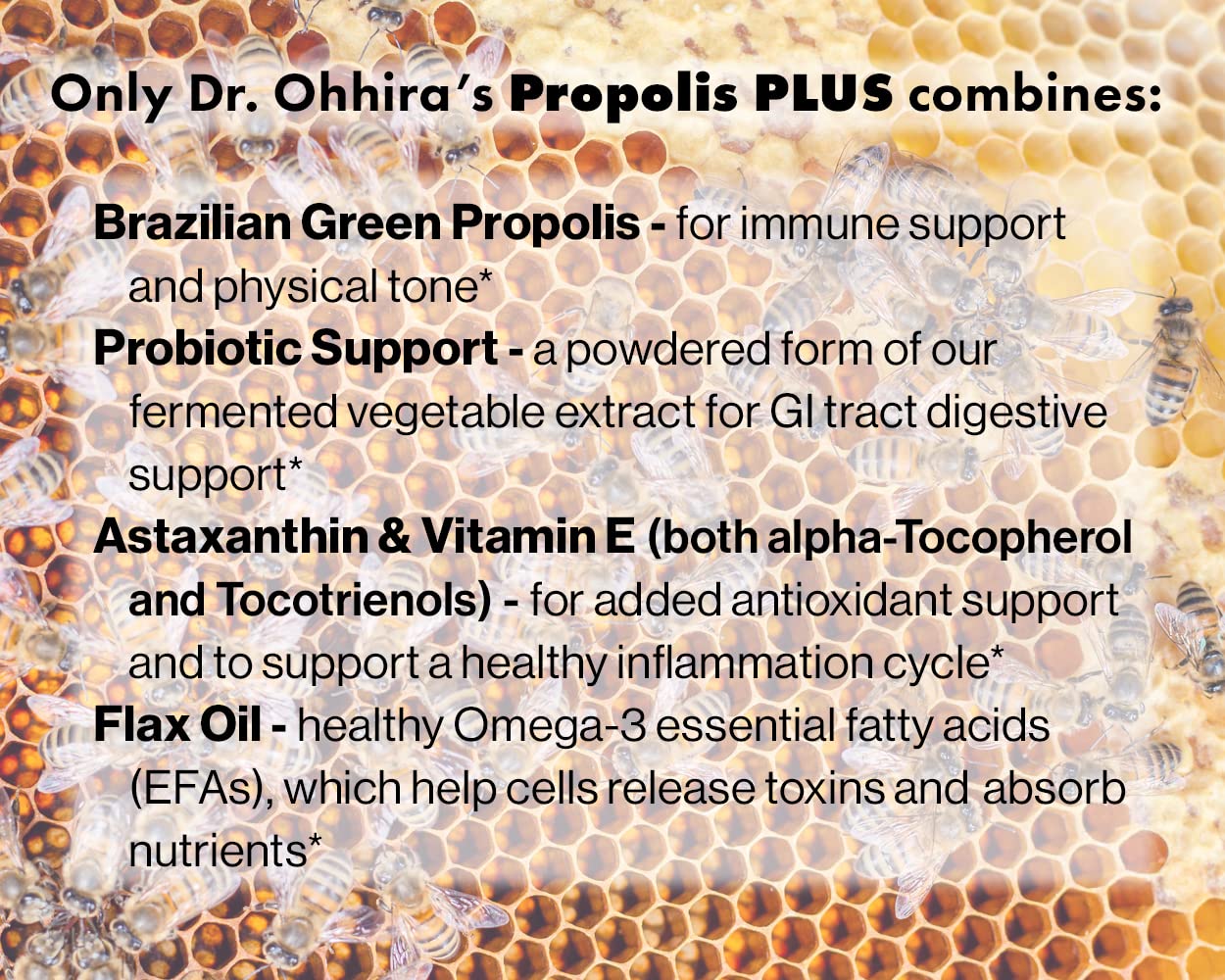 Foto 6 | Suplemento Essential Formulas Dr. Ohhira's Propolis Plus 120 Cápsulas - Venta Internacional.