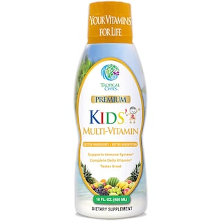 Foto 1 | Suplemento Mineral Multivitamínico Tropical Oasis Para Niños 480 Ml - Venta Internacional.