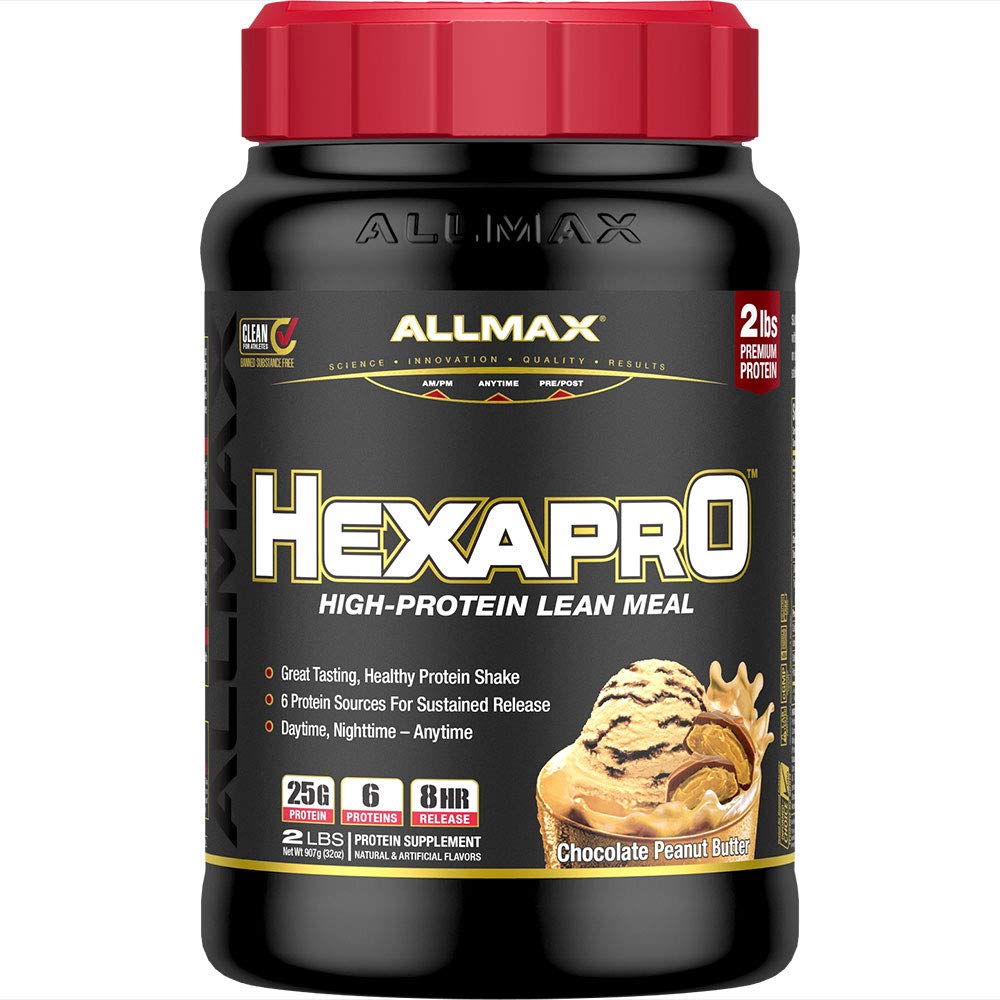 Foto 2 pulgar | Batido Proteico Allmax Hexapro Con Chocolate Y Mantequilla De Cacahuete, 2 Kg - Venta Internacional.