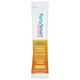 Foto 3 | Electrolytes Himalaya Partysmart Tropical, 6 Paquetes De 15 G - Venta Internacional.