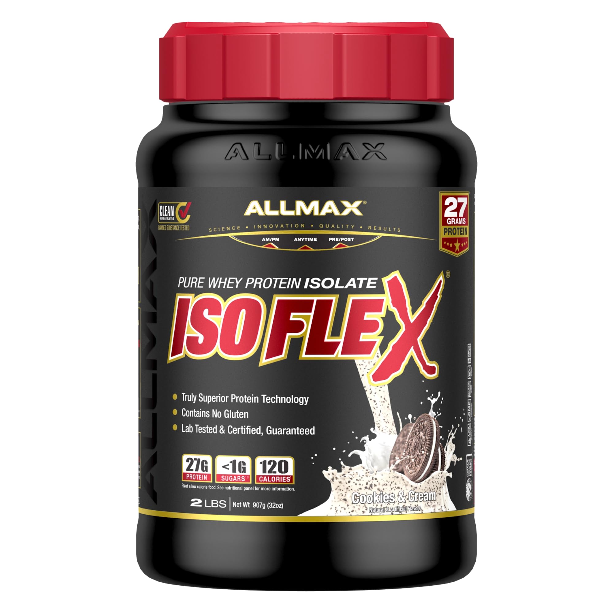 Foto 2 pulgar | Galletas Y Crema Aisladas De Proteína De Suero Allmax Isoflex, 2 Libras - Venta Internacional.