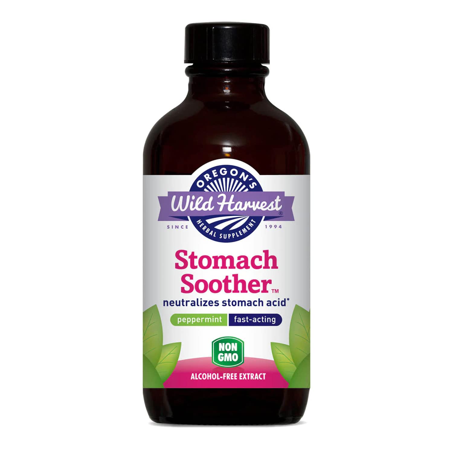 Foto 2 pulgar | Complementa El Calmante Estomacal Wild Harvest De Oregon, 120 Ml - Venta Internacional.