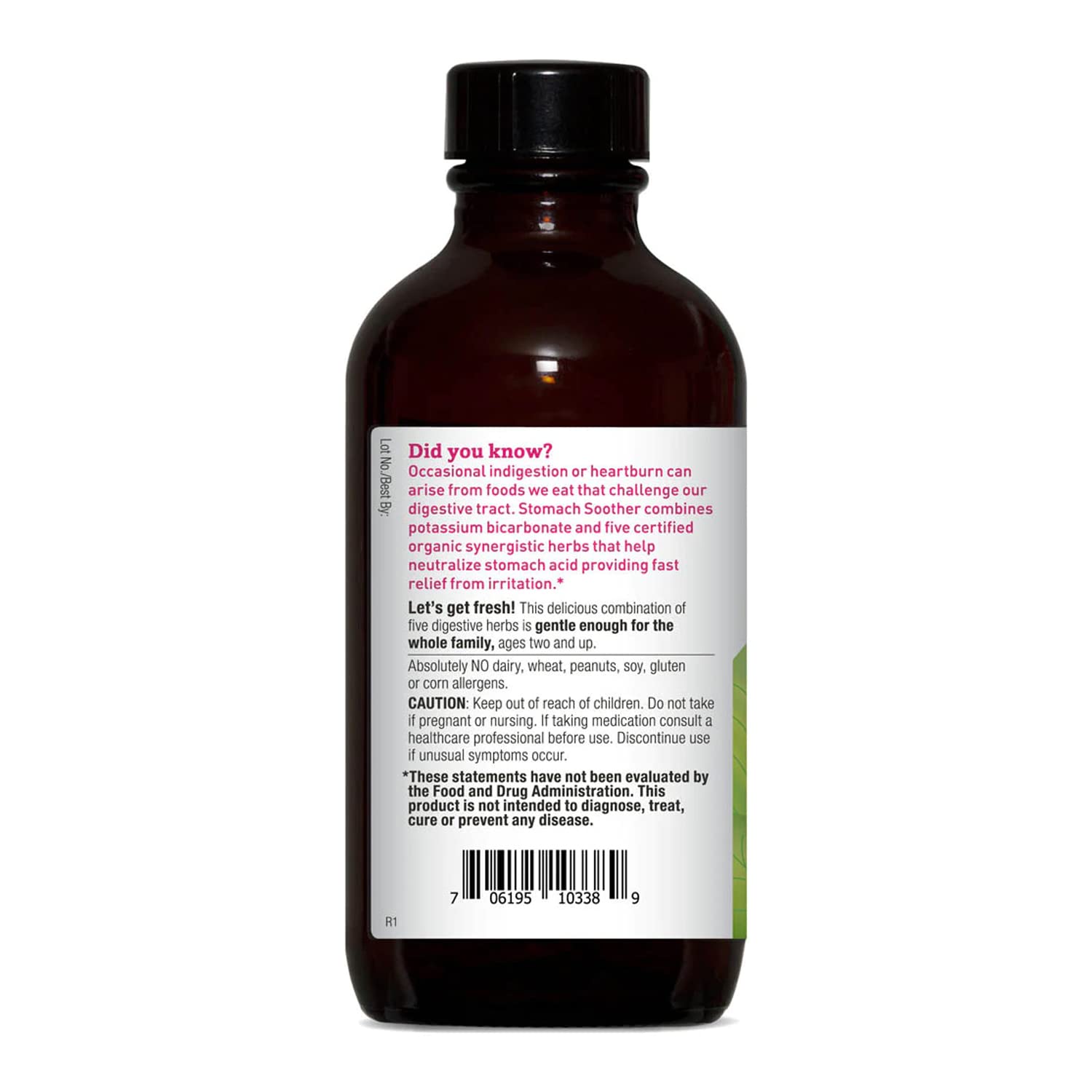Foto 4 pulgar | Complementa El Calmante Estomacal Wild Harvest De Oregon, 120 Ml - Venta Internacional.