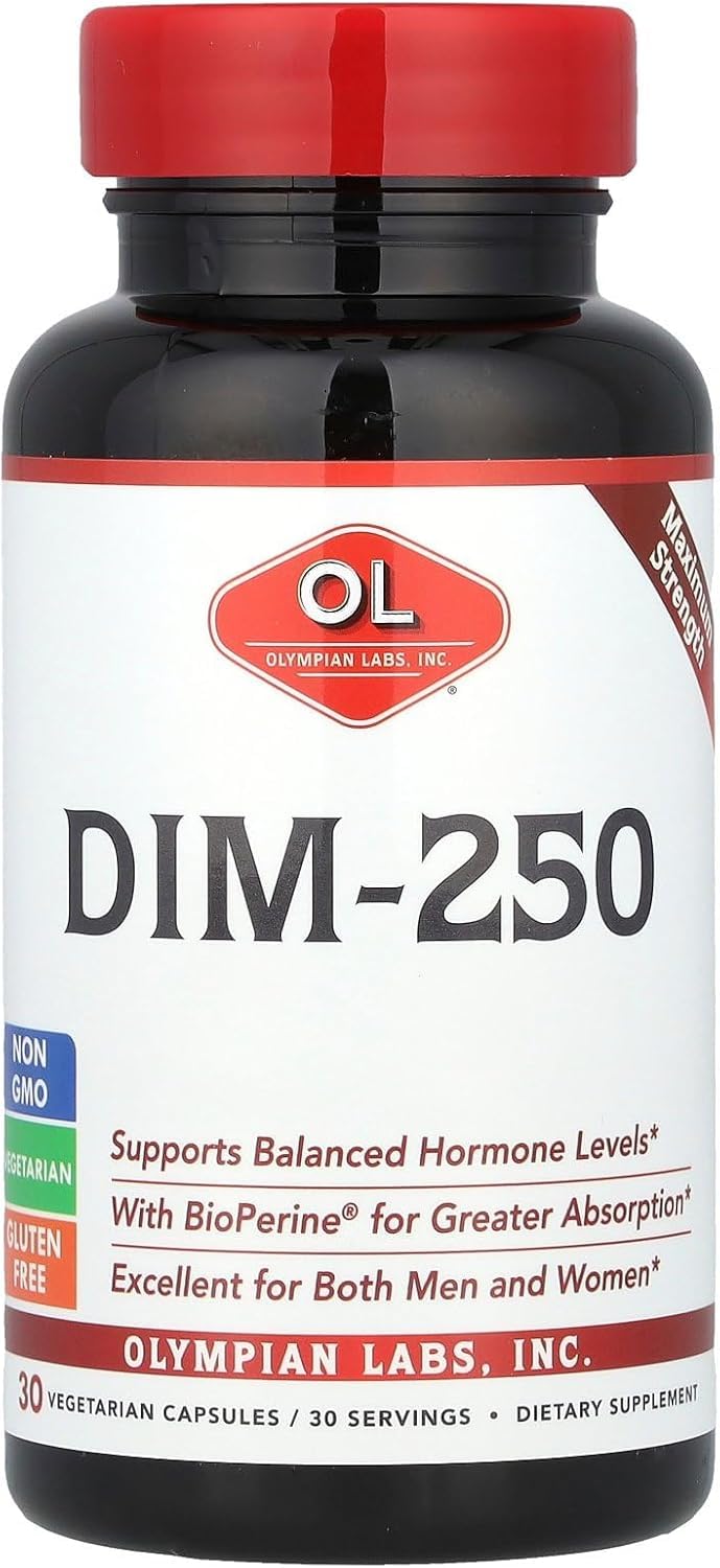 Foto 2 pulgar | Suplemento Olympian Labs Dim 250 Mg Con Bioperine 30 Cápsulas - Venta Internacional.