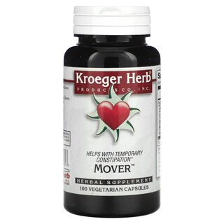 Foto 1 | Cápsulas Vegetarianas Supplement Kroeger Herb Mover, 100 Unidades - Venta Internacional.