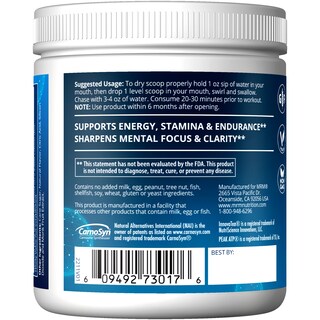 Foto 3 | Polvo Para Antes Del Entrenamiento Mrm Nutrition Driven Dry Scoop Sour Berry - Venta Internacional.