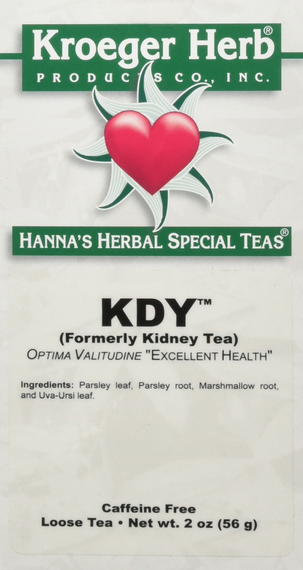 Foto 2 | Té Suelto Kroeger Herb Kidney 60 Ml - Venta Internacional.