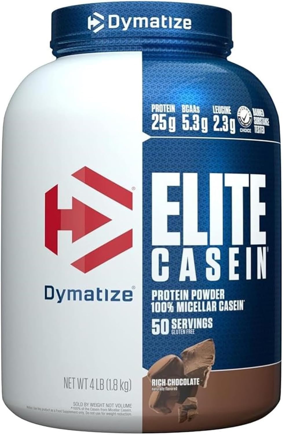 Foto 2 pulgar | Proteína En Polvo Dymatize Elite, Chocolate Rico En Caseína, 1,8 Kg - Venta Internacional.