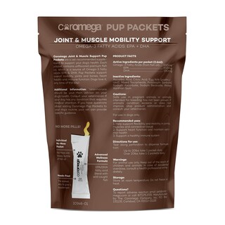 Foto 2 | Suplemento Coromega Omega-3 Mobility Pup Fish Oil, 30 Paquetes - Venta Internacional.