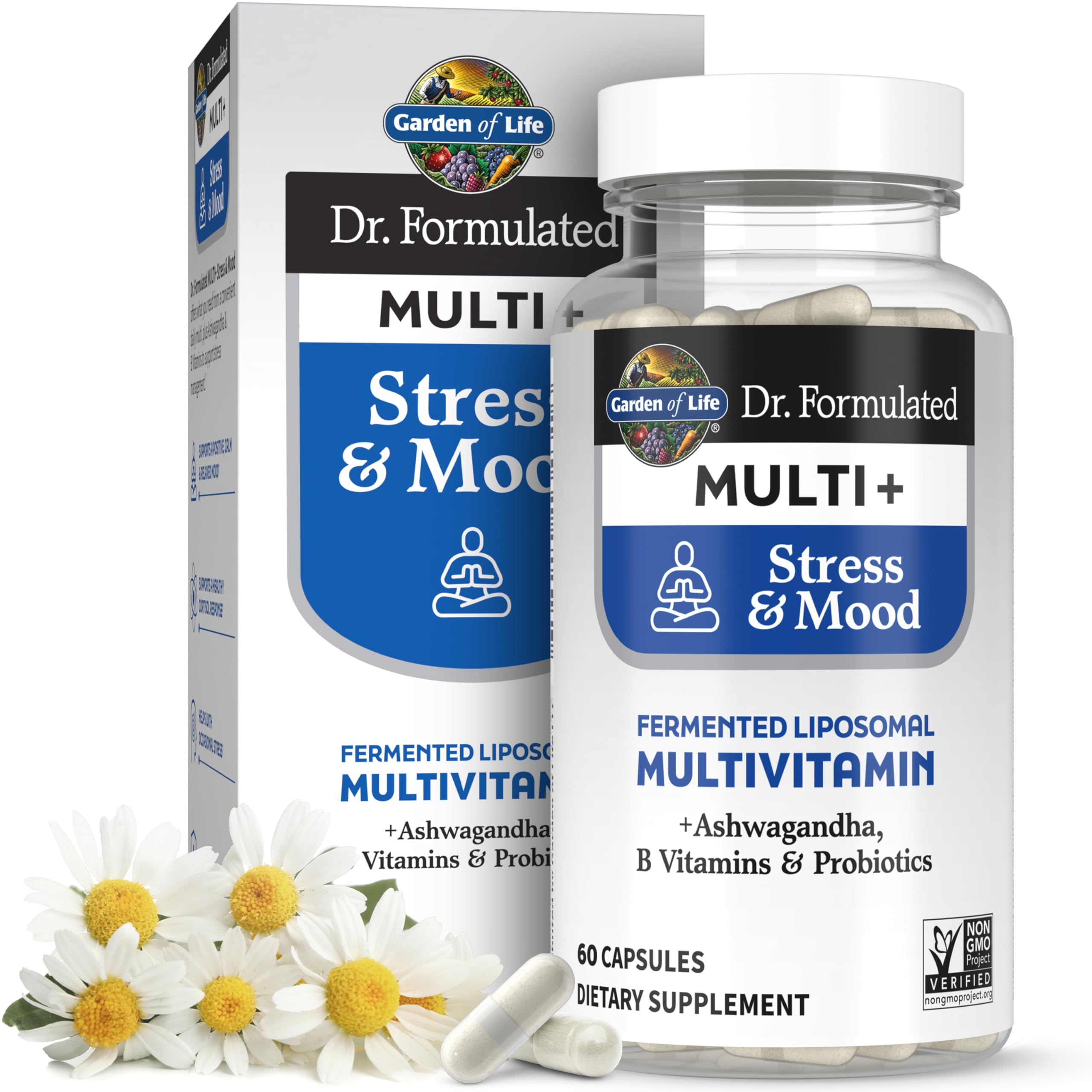 Foto 1 | Suplemento Garden Of Life Dr. Formulated Multi+ Stress & Mood 60 Cápsulas - Venta Internacional.