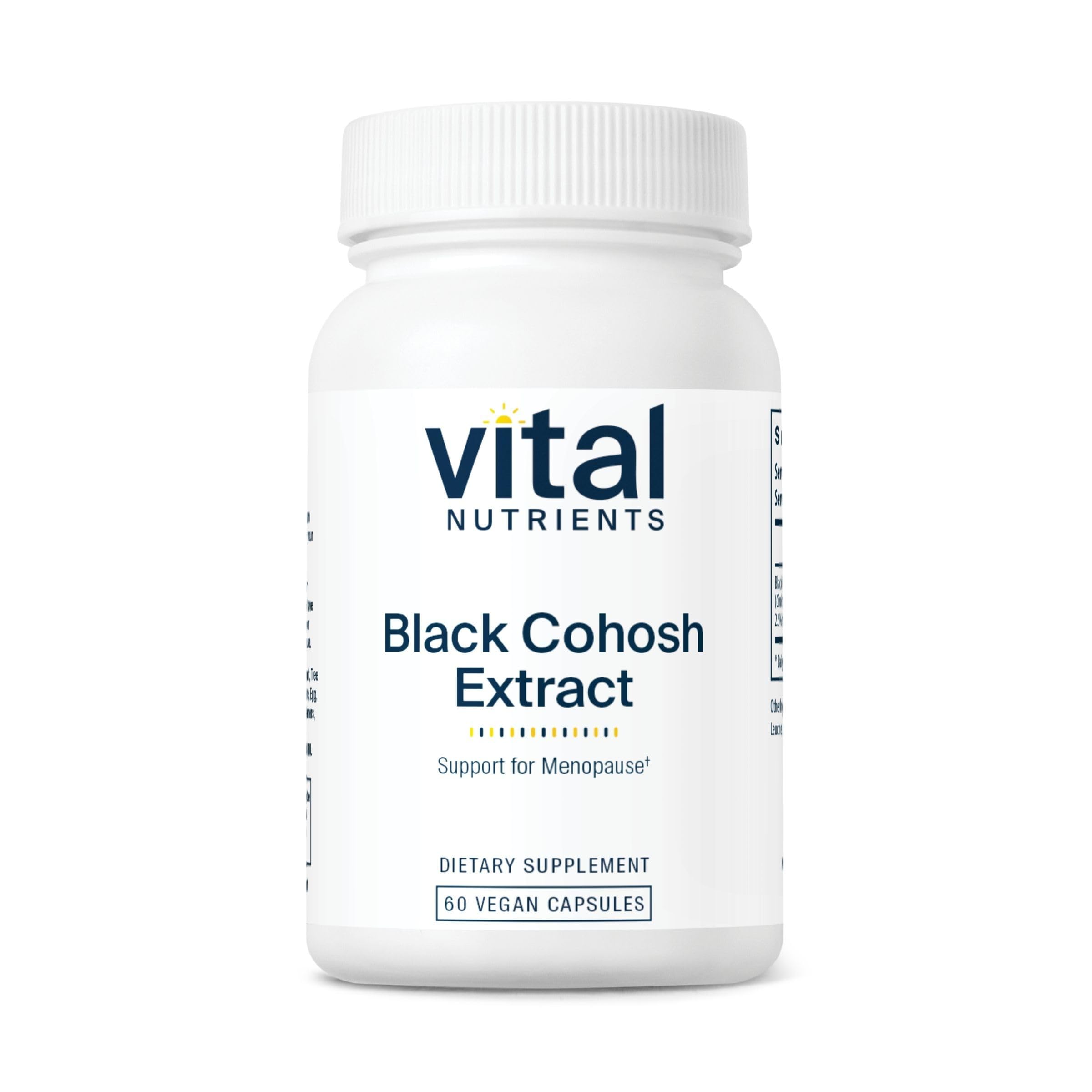 Foto 2 pulgar | Suplemento De Extracto De Cohosh Negro De Vital Nutrients 250 Mg 60 Cápsulas - Venta Internacional.