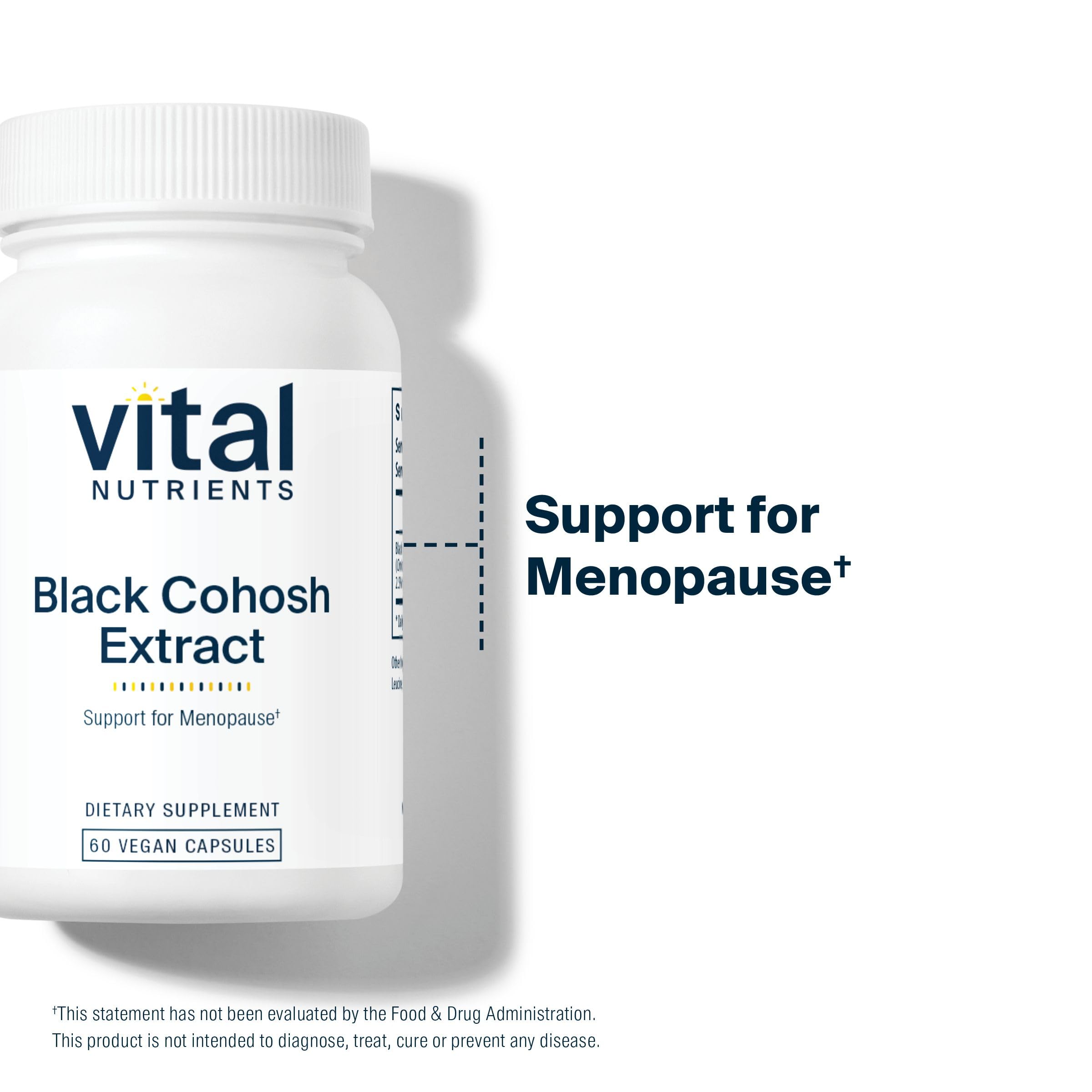 Foto 7 pulgar | Suplemento De Extracto De Cohosh Negro De Vital Nutrients 250 Mg 60 Cápsulas - Venta Internacional.