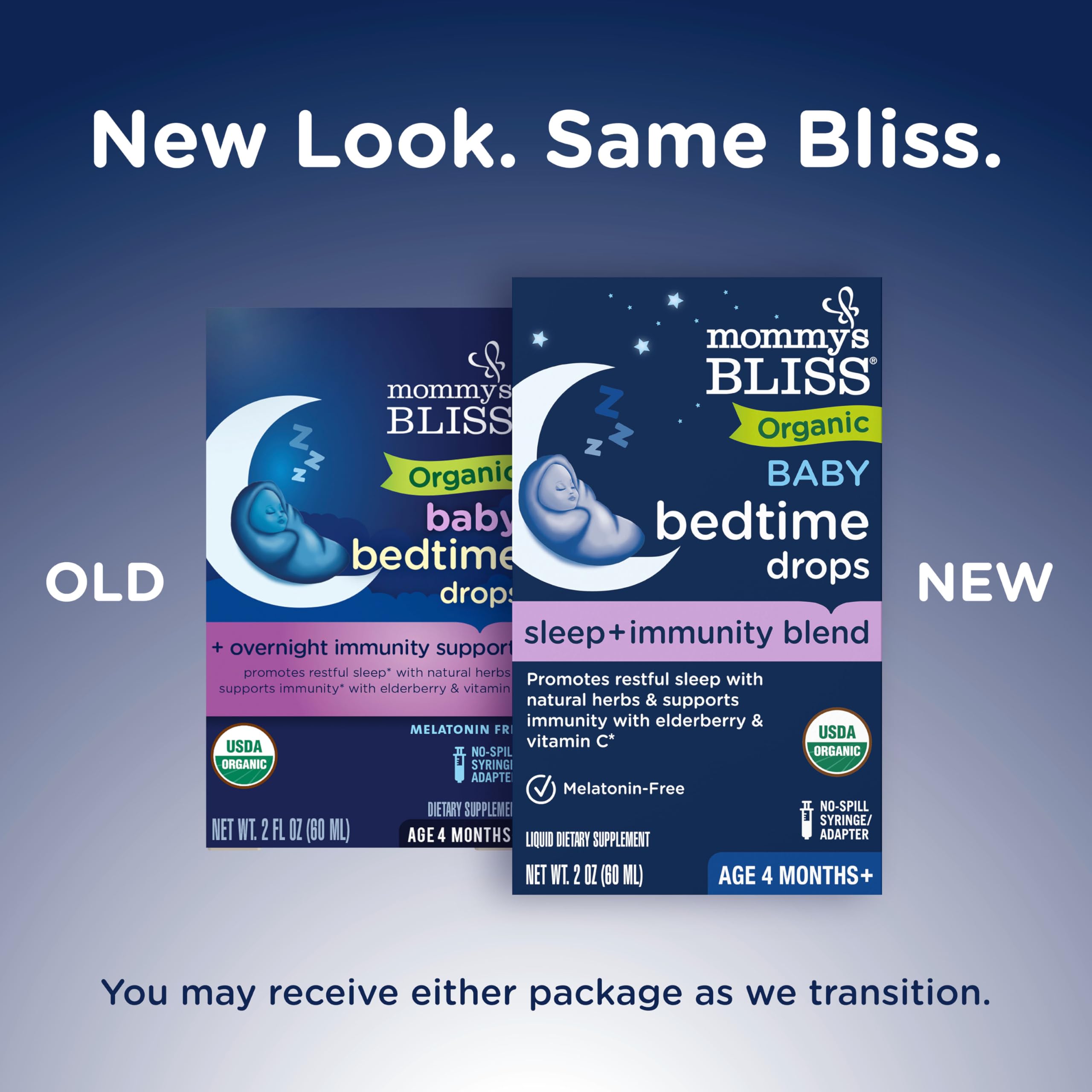 Foto 2 | Suplemento Mommy's Bliss, Gotas Orgánicas Para Dormir Para Bebés, 60 Ml - Venta Internacional.