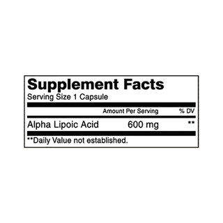 Foto 6 | Suplemento Mason Natural De Ácido Alfa Lipoico En Cápsulas De 600 Mg - Venta Internacional.