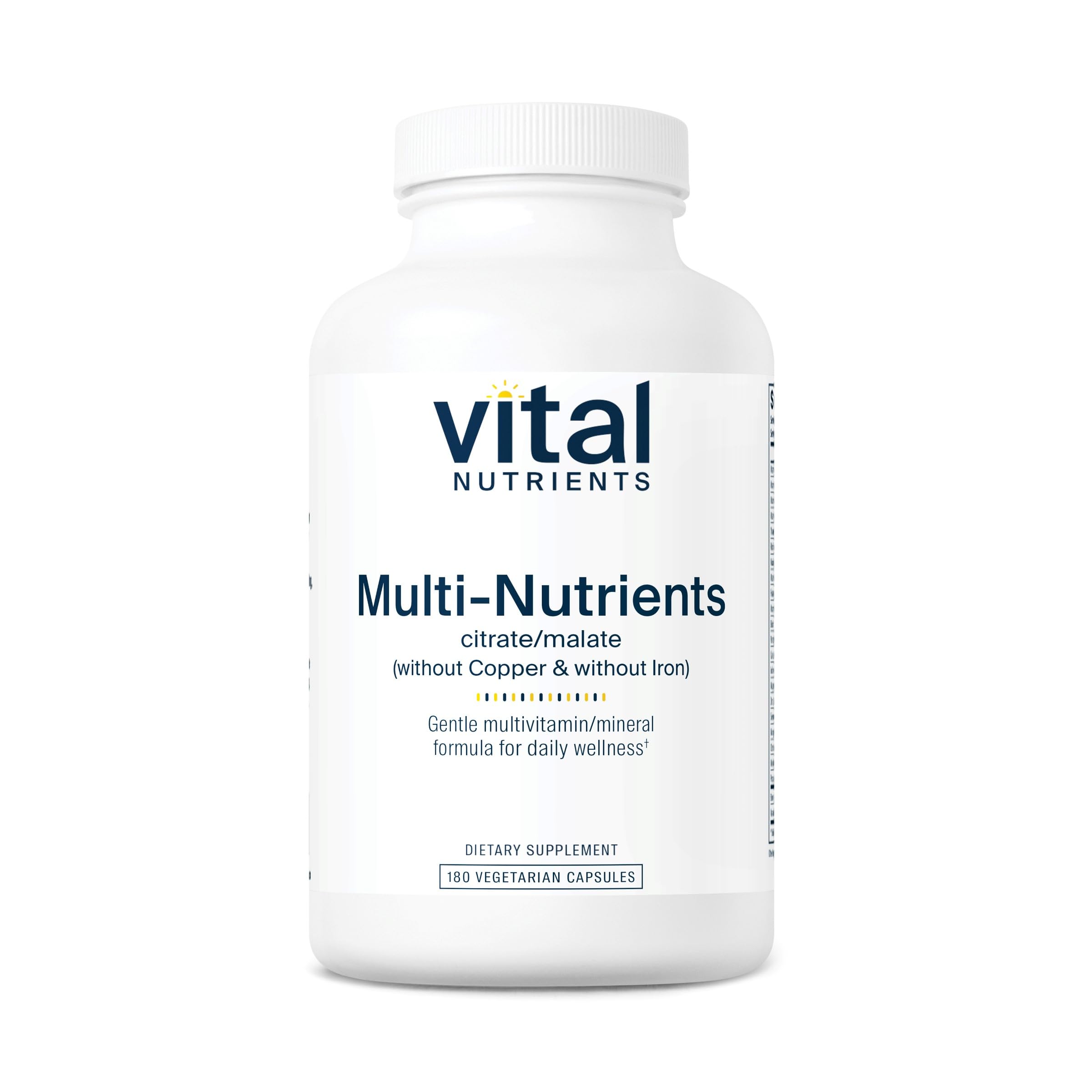 Foto 2 pulgar | Suplemento Vital Nutrients Multinutrientes 3 180 Cápsulas - Venta Internacional.