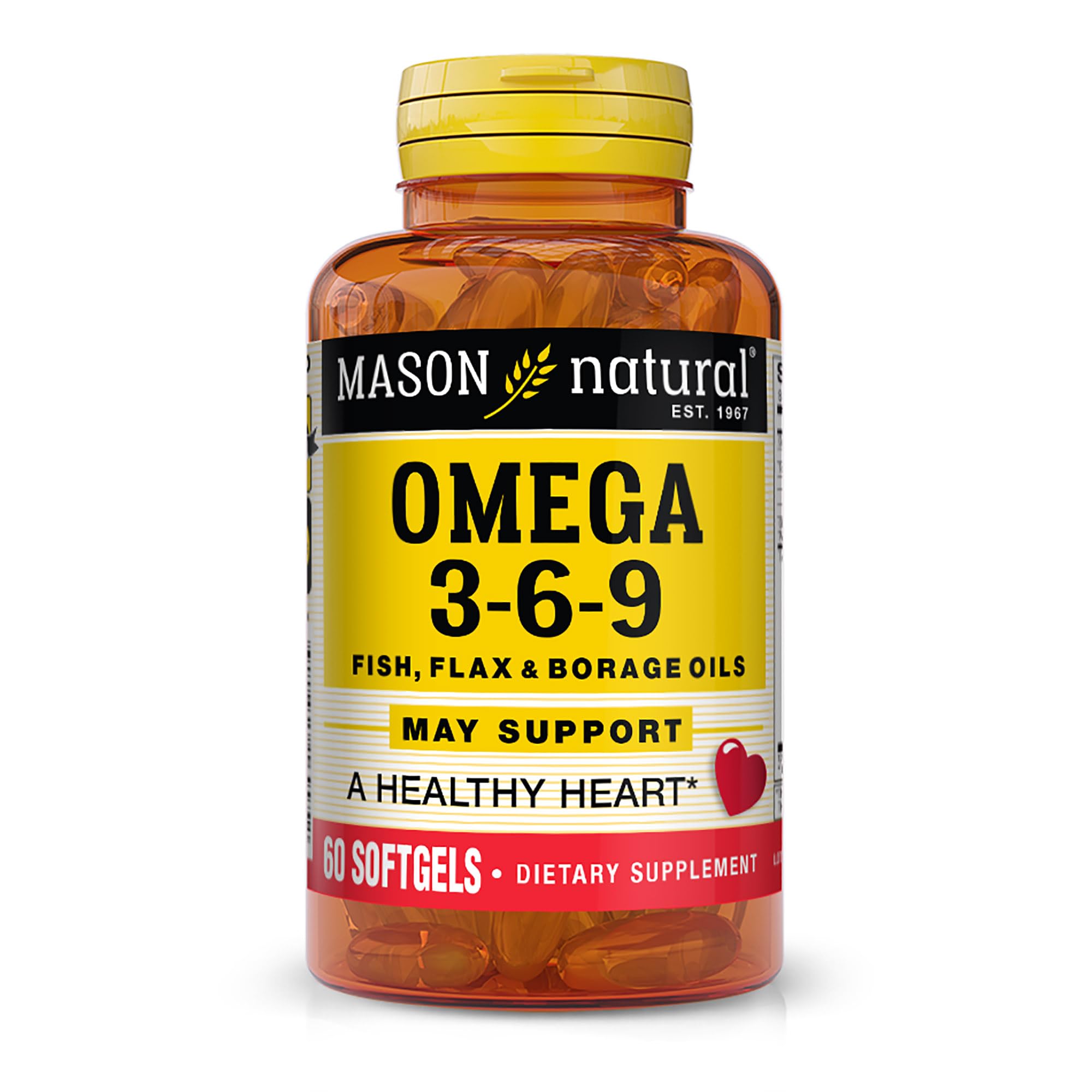 Foto 1 | Suplemento De Aceite De Pescado Mason Natural Omega 3-6-9 Flx Borage - Venta Internacional.