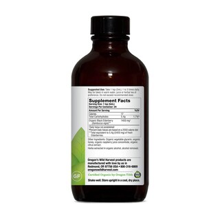 Foto 2 | Saúco Negro Orgánico Wild Harvest De Honey Oregon, 120 Ml - Venta Internacional.