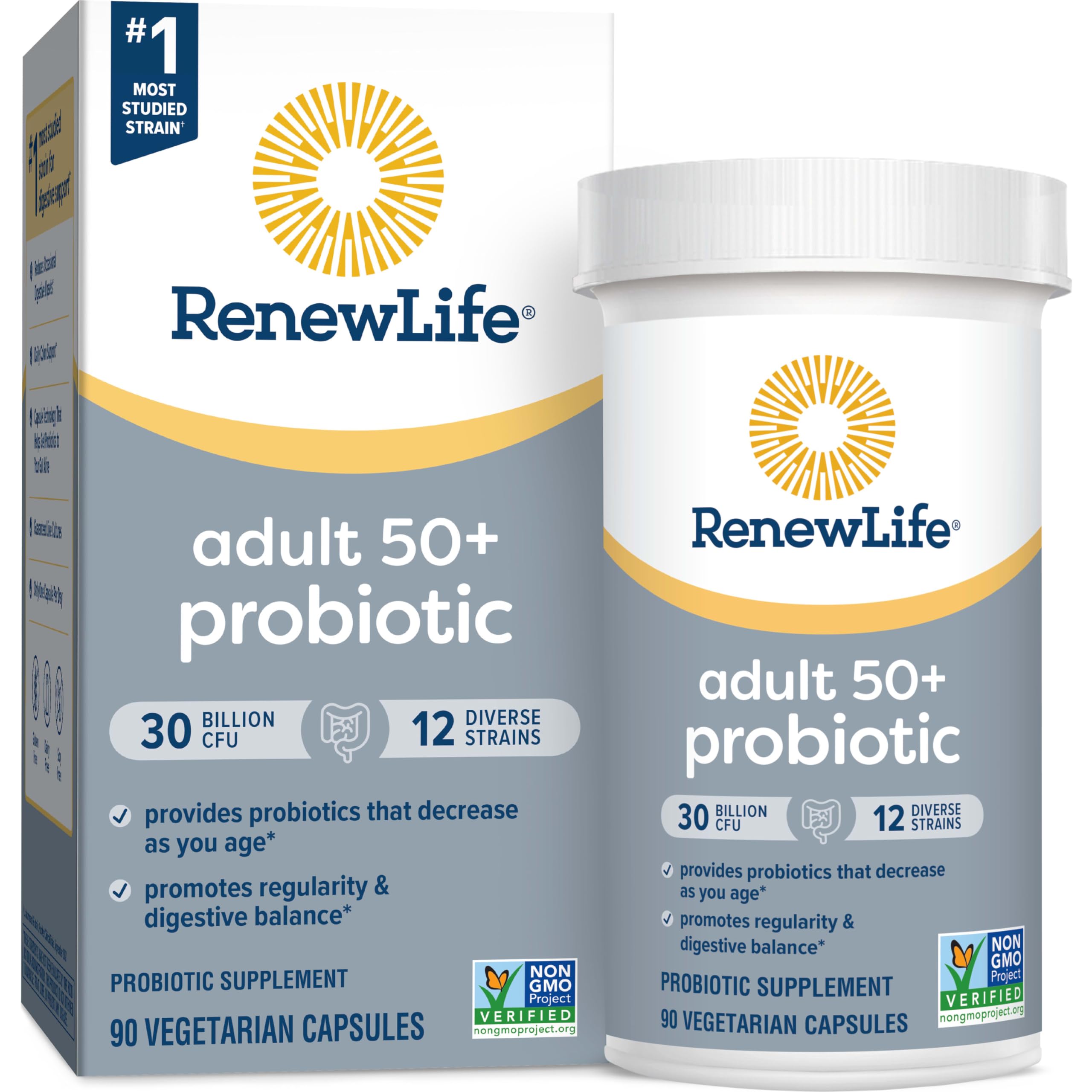 Foto 1 | Cápsulas Probióticas Renew Life Adult, 50 O Más De 30 Mil Millones De Cfu, 90 Unidades - Venta Internacional.