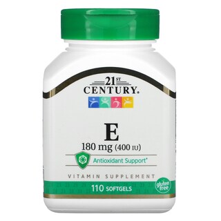 Foto 1 | Suplemento De Vitamina E Del Siglo Xxi 180 Mg (400 Ui) 110 Cápsulas Blandas - Venta Internacional.