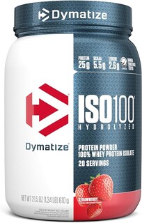 Foto 1 | Proteína De Suero En Polvo Dymatize Iso100 Fresa, 20 Porciones - Venta Internacional.