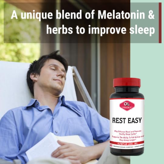 Foto 4 | Suplemento De Melatonina Rest Easy De Olympian Labs, 60 Cápsulas - Venta Internacional.