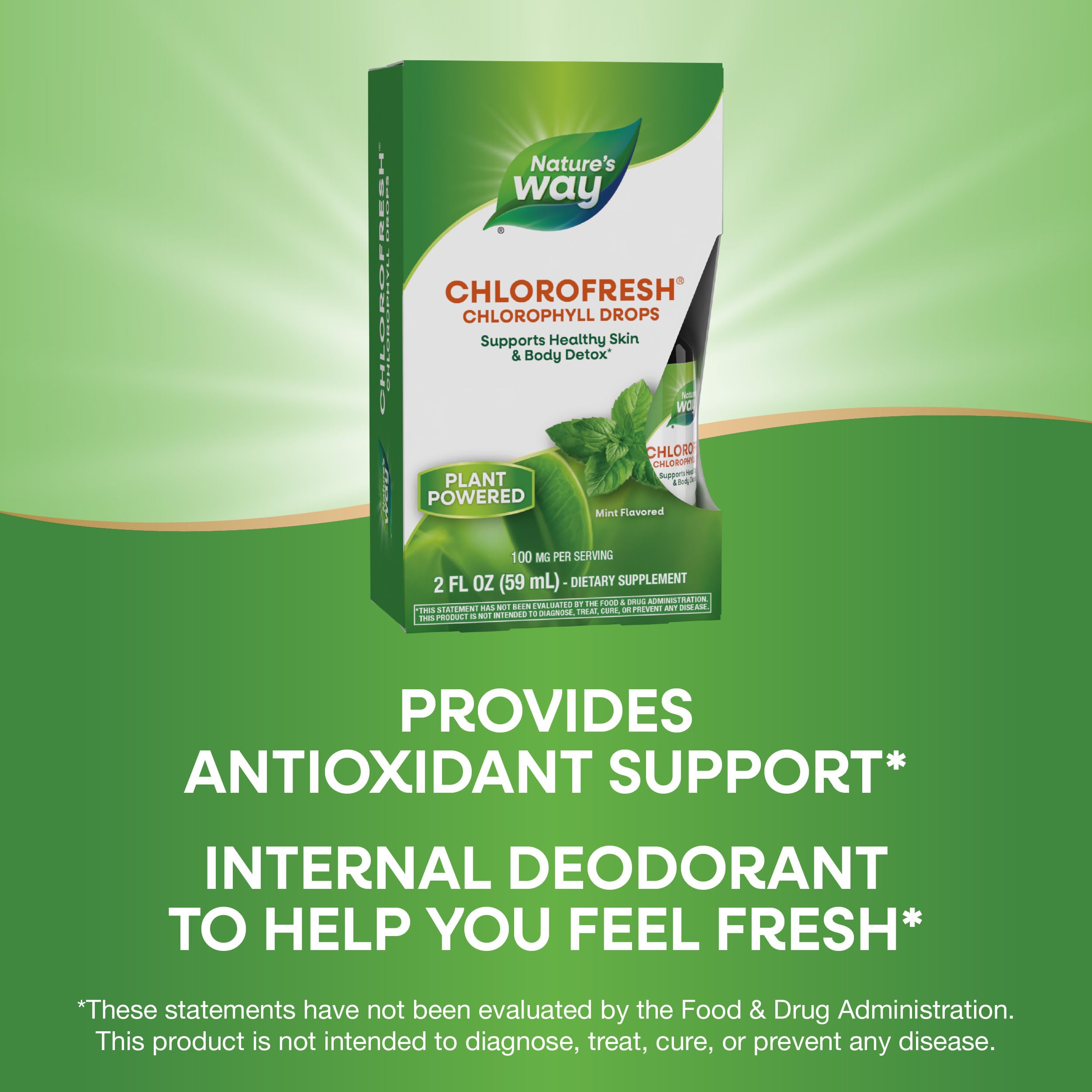Foto 5 pulgar | Clorofila Nature's Way 60 ml - Venta Internacional