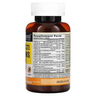 Foto 2 | Suplemento Mason Natural Mini Multivitaminas Con Hierro 365 Tabletas - Venta Internacional.