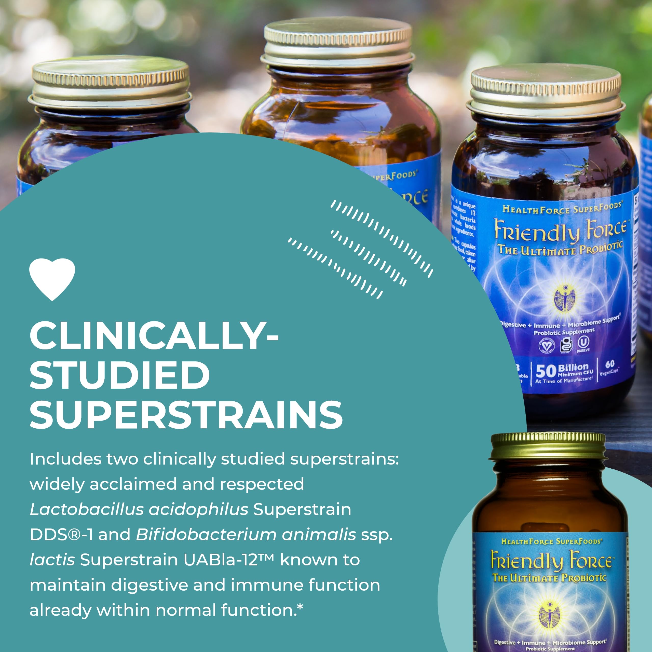 Foto 6 pulgar | Suplemento Healthforce Superfoods Friendly Force 120 Cápsulas - Venta Internacional.
