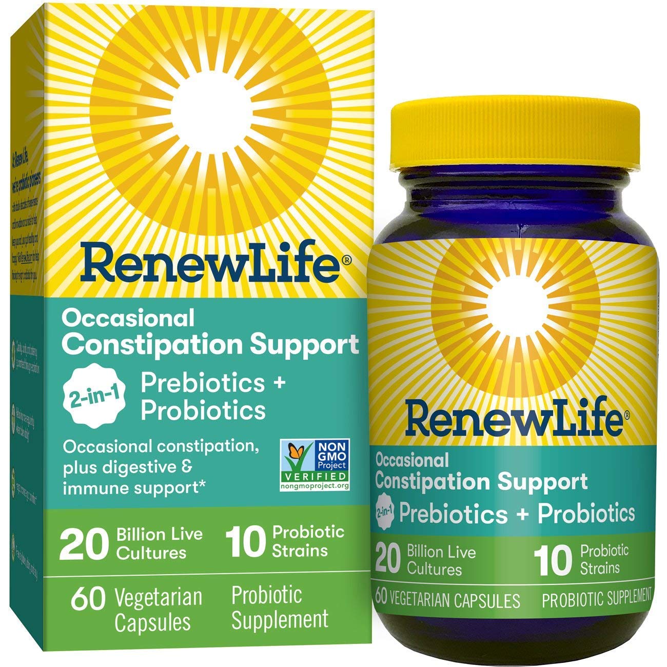 Foto 2 pulgar | Suplemento Renew Life Return To Regular Probiotic 60 Tabletas - Venta Internacional.