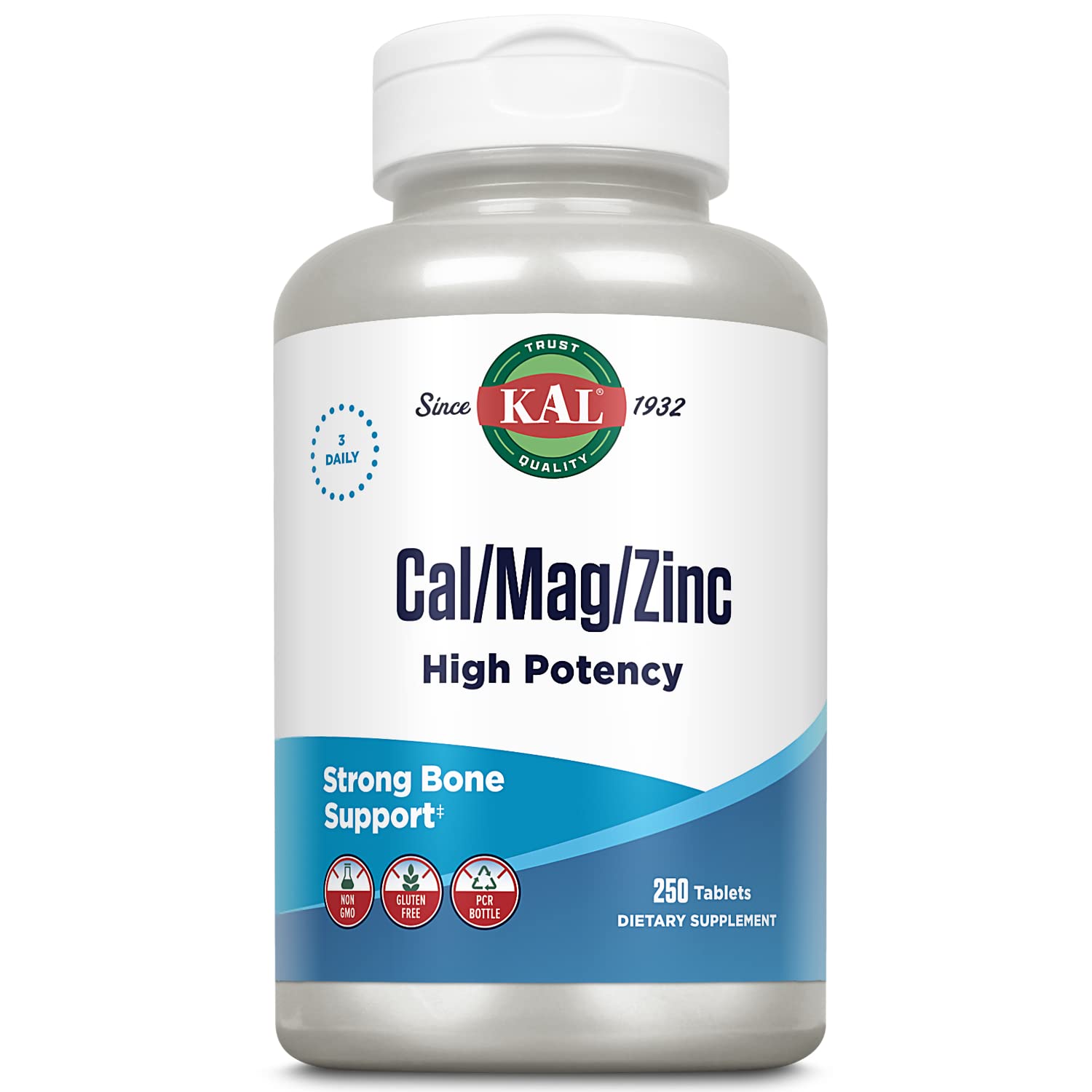Foto 2 pulgar | Suplemento Kal Cal/mag/zinc 1000 Mg de Calcio 400 Mg de Magnesio - Venta Internacional