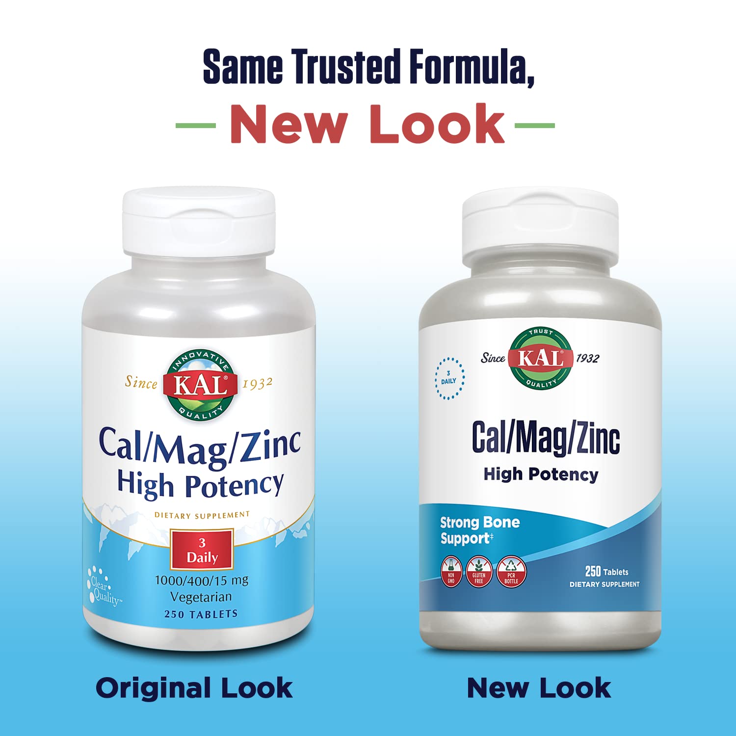 Foto 4 pulgar | Suplemento Kal Cal/mag/zinc 1000 Mg de Calcio 400 Mg de Magnesio - Venta Internacional
