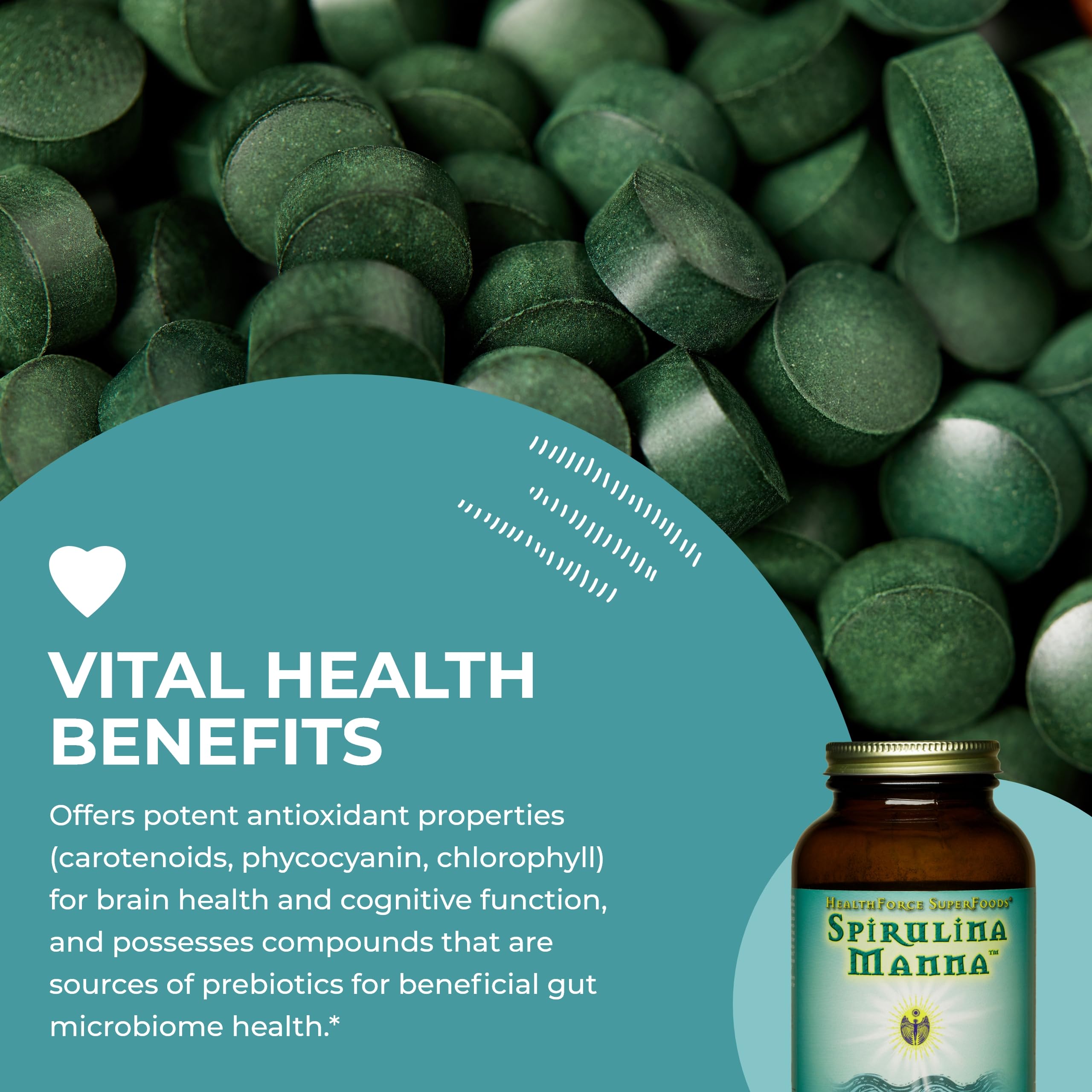 Foto 5 | Suplemento Healthforce Superfoods Con Espirulina Y Maná, 150 Cápsulas - Venta Internacional.
