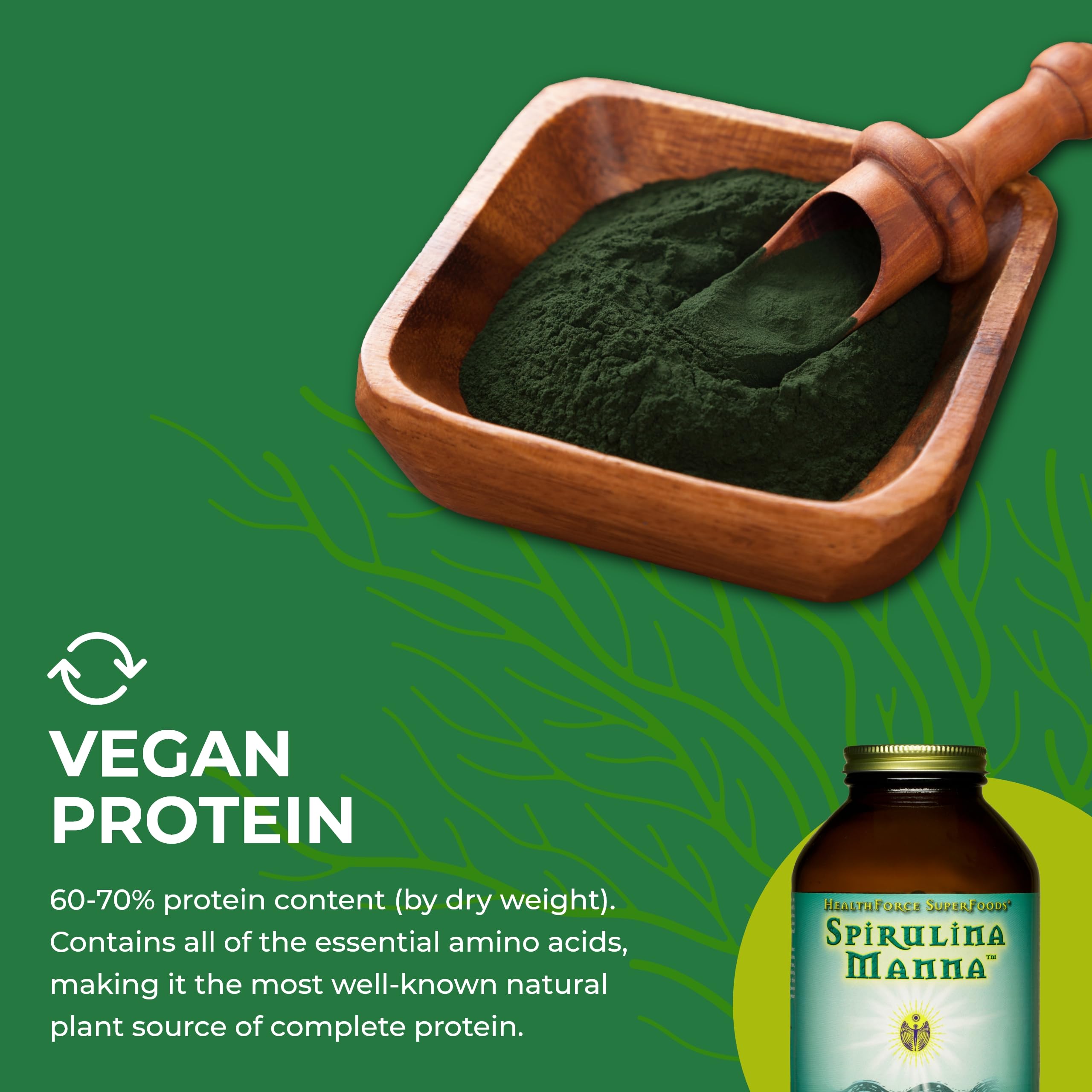 Foto 6 | Suplemento Healthforce Superfoods Con Espirulina Y Maná, 150 Cápsulas - Venta Internacional.