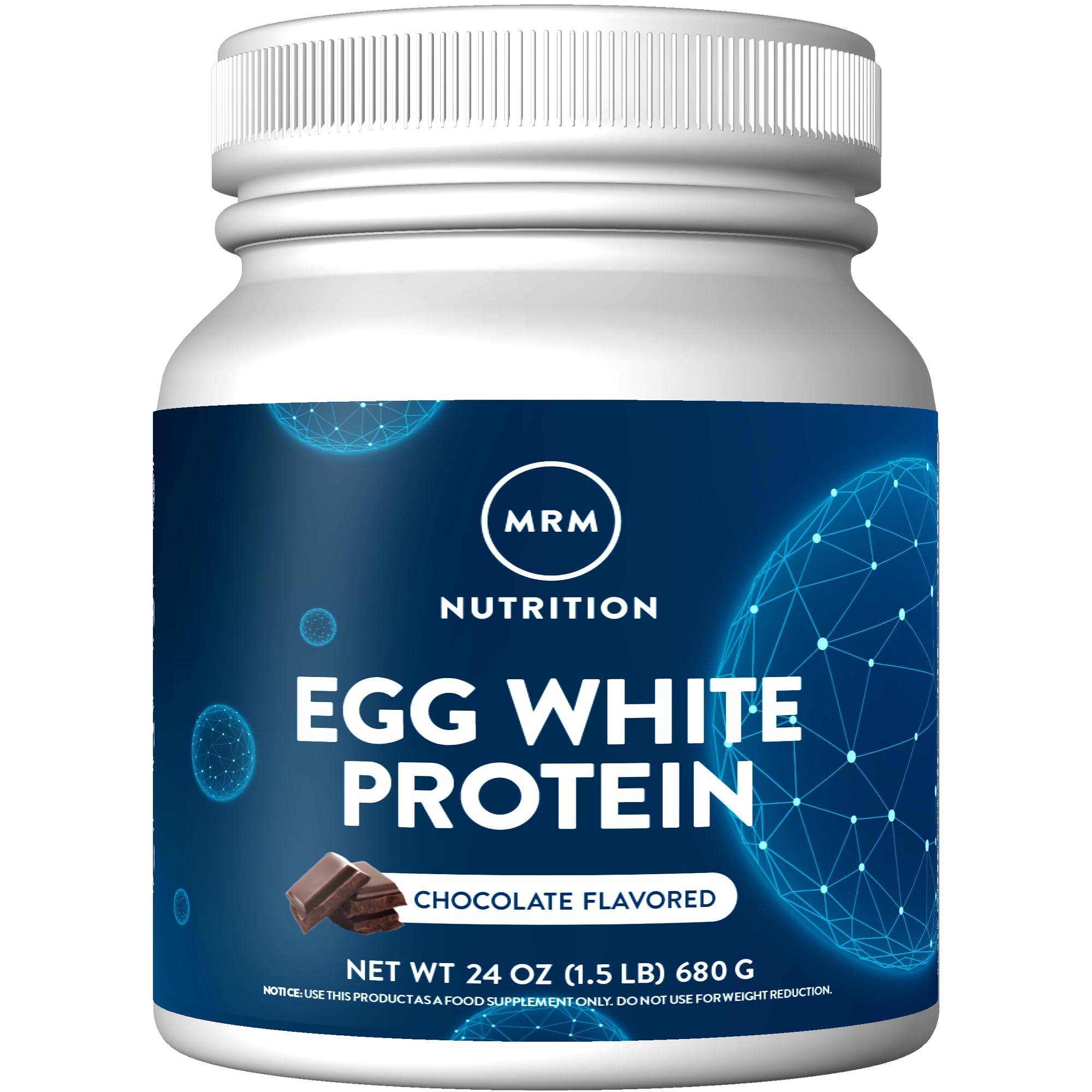 Foto 2 pulgar | Proteína De Clara De Huevo Mrm Nutrition Chocolate 20 Porciones - Venta Internacional.
