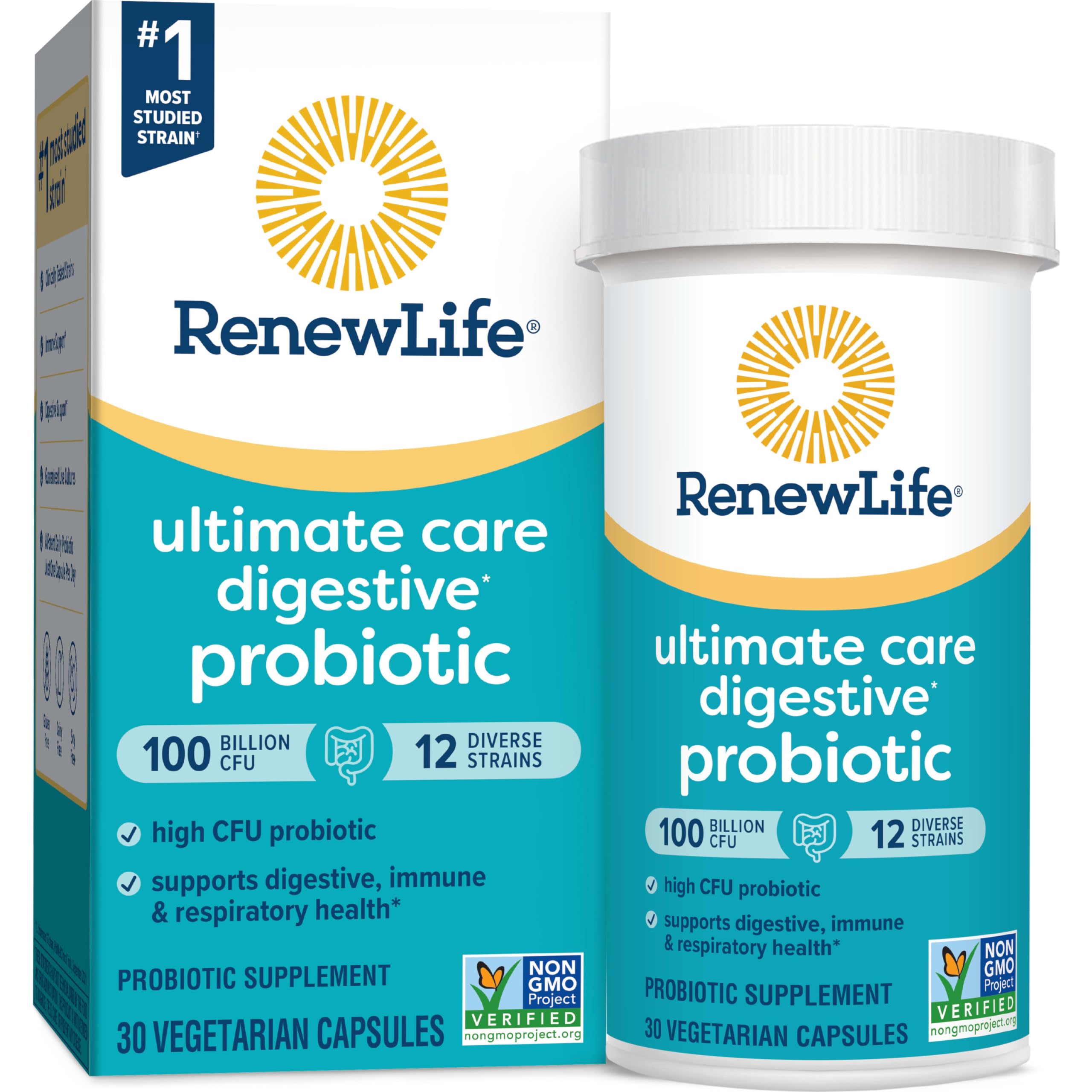 Foto 1 | Cápsulas Probióticas Renew Life Ultimate Care 100 Mil Millones De Cfu - Venta Internacional.