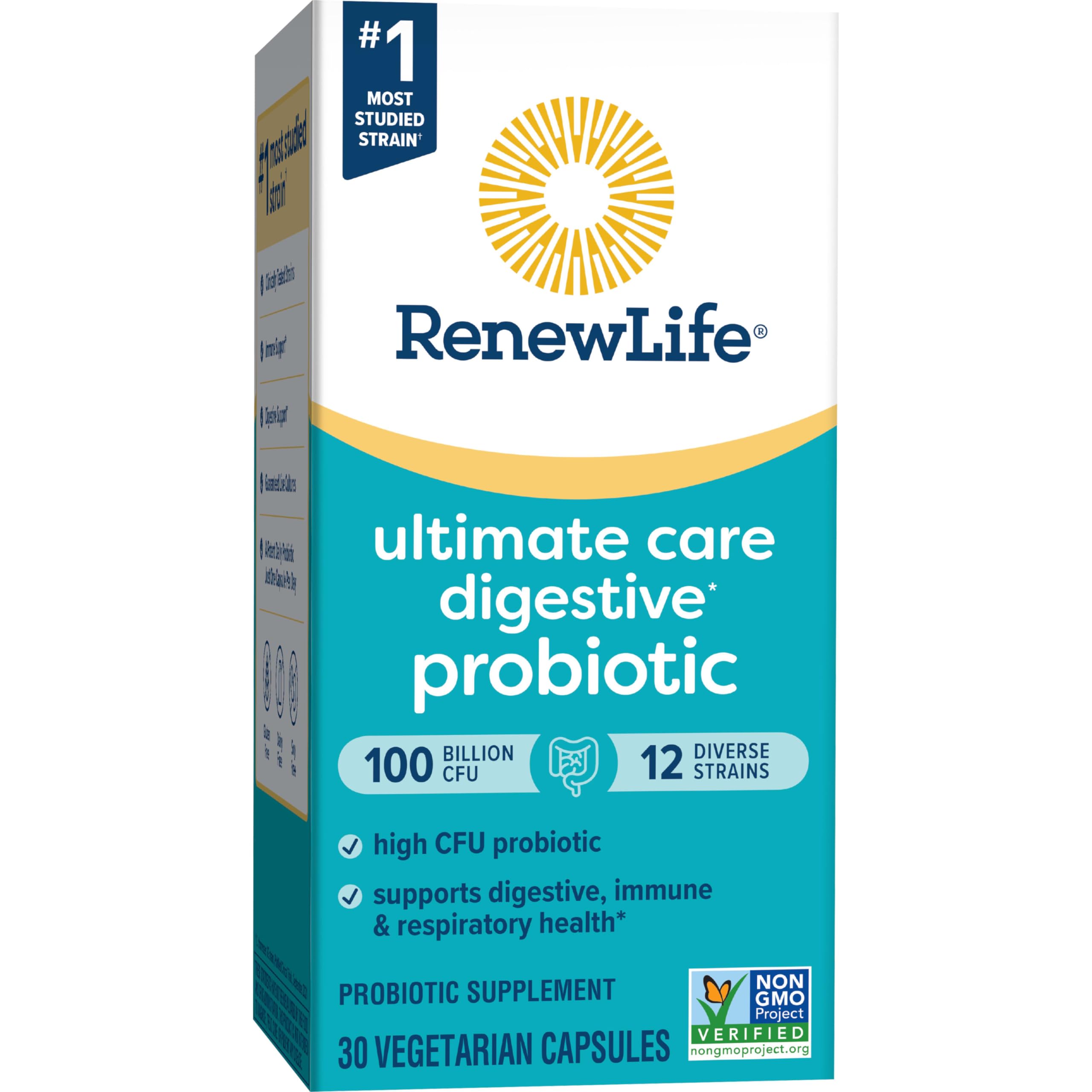 Foto 4 | Cápsulas Probióticas Renew Life Ultimate Care 100 Mil Millones De Cfu - Venta Internacional.