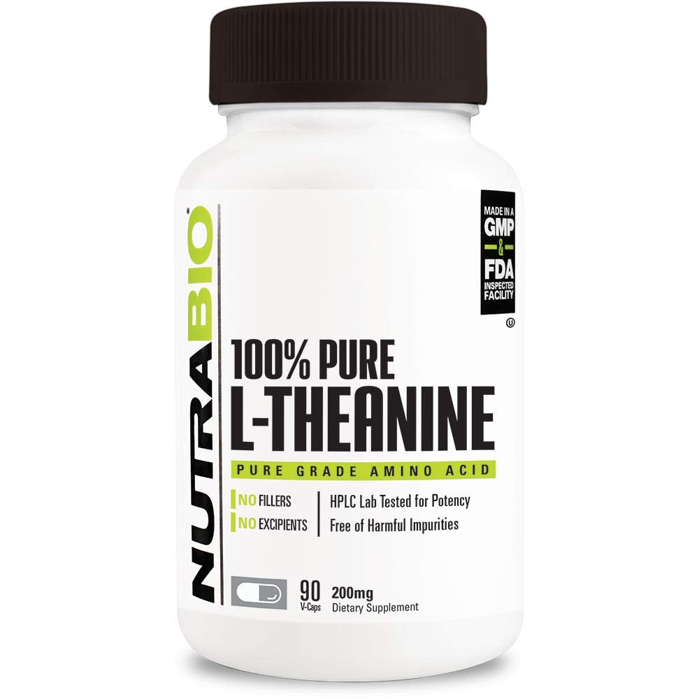Foto 1 | Suplemento Nutrabio L-teanina 200 Mg 90 Cápsulas - Venta Internacional.