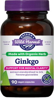 Foto 1 | Cápsulas De Ginkgo Supplement De Oregon Wild Harvest, 90 Unidades - Venta Internacional.