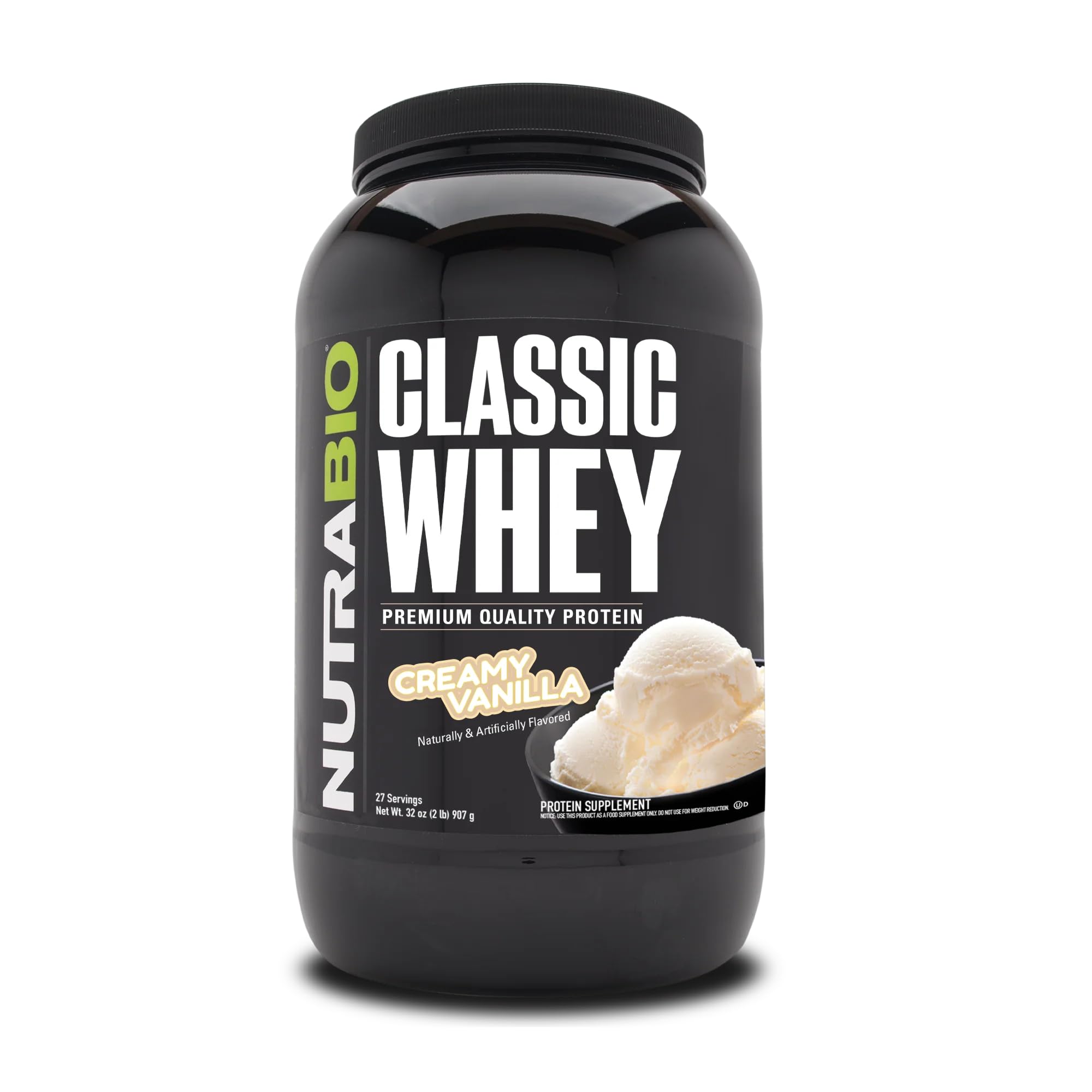 Foto 2 pulgar | Proteína Nutrabio Classic Whey Vainilla Cremosa 907 g - Venta Internacional
