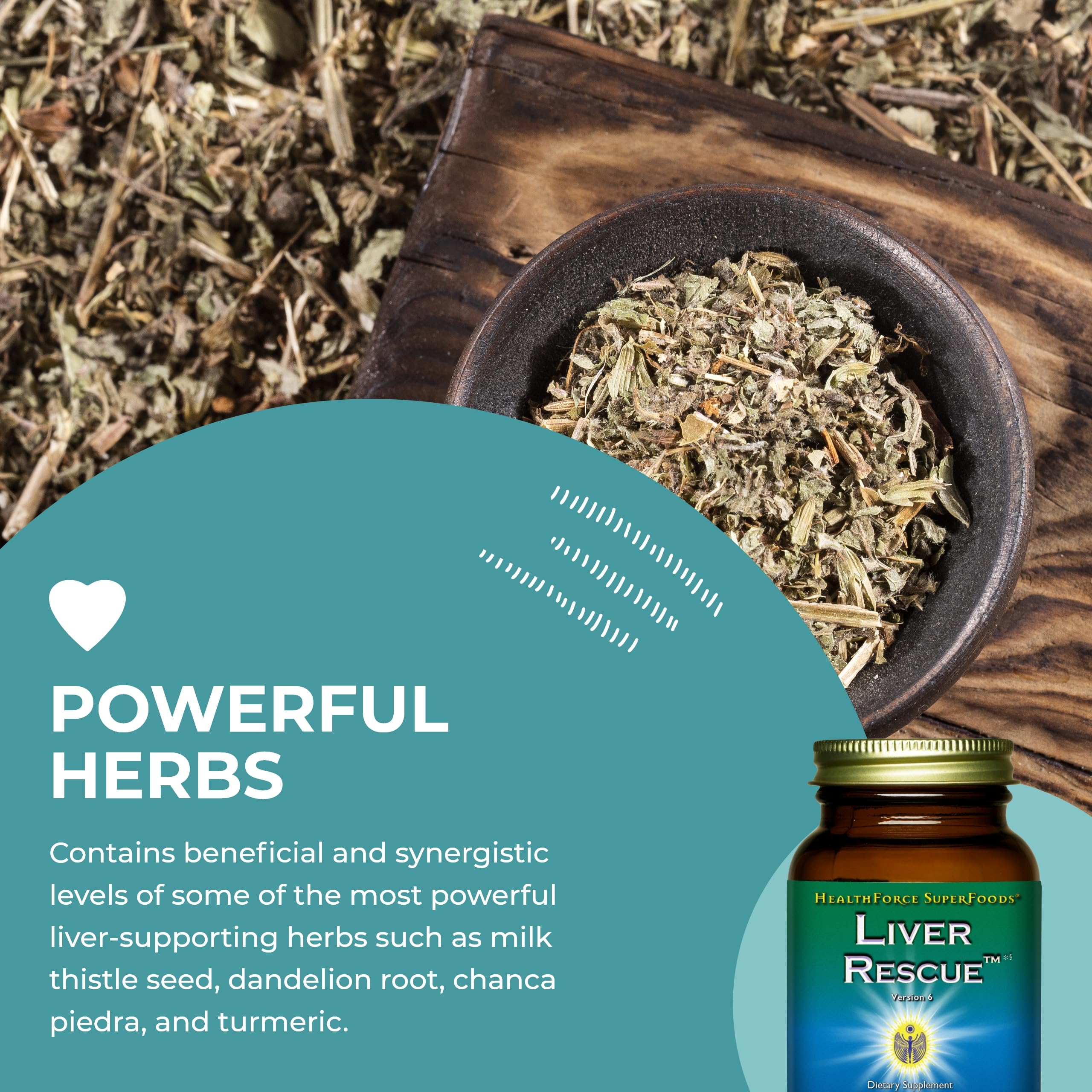 Foto 6 pulgar | Suplemento Healthforce Superfoods Liver Rescue 60 Cápsulas - Venta Internacional.