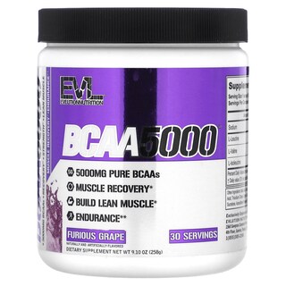 Foto 1 | Suplemento Evlution Nutrition Bcaa5000 Furious Grape 258g - Venta Internacional.