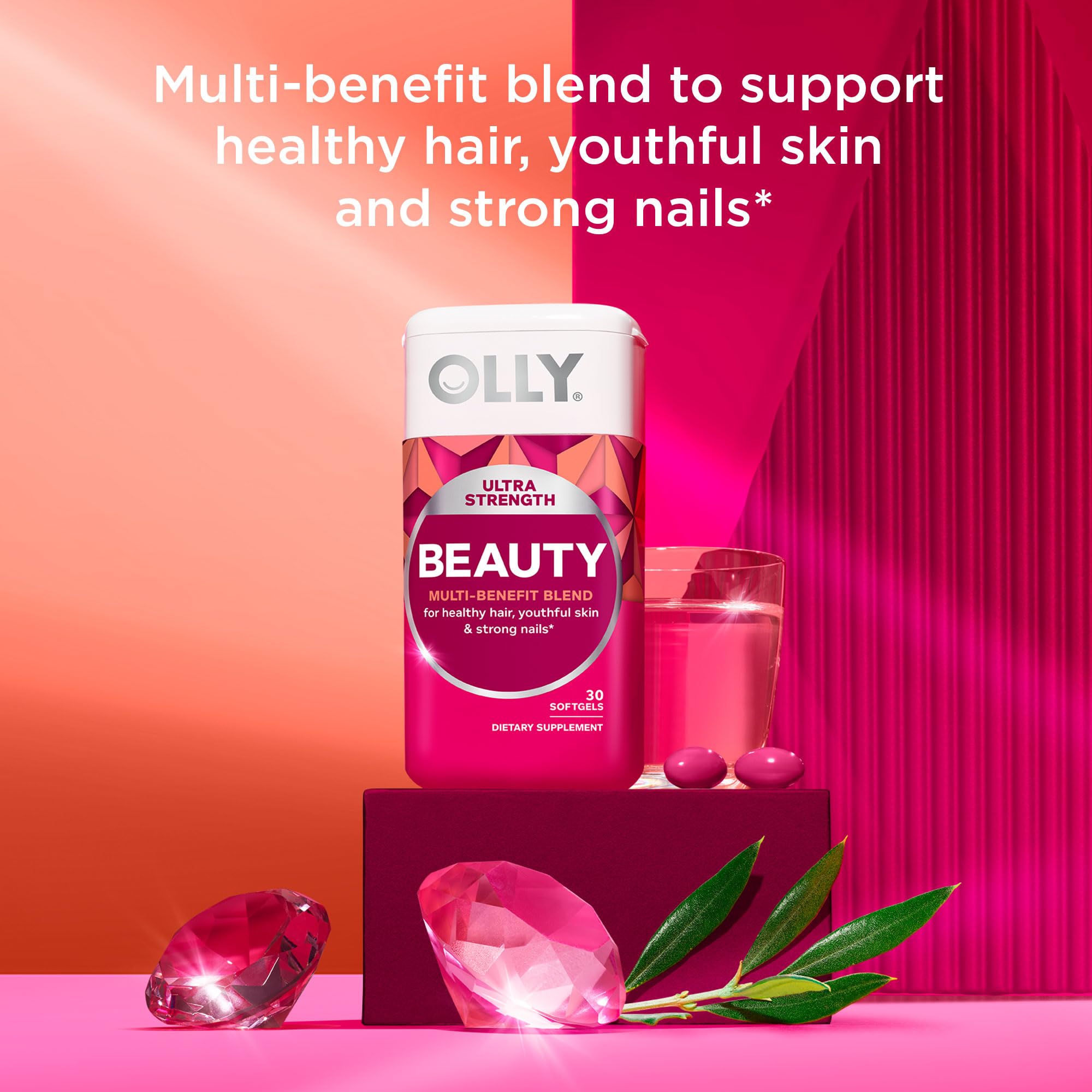 Foto 3 pulgar | Suplemento Olly Ultra Strength Beauty 30 Cápsulas Blandas - Venta Internacional.