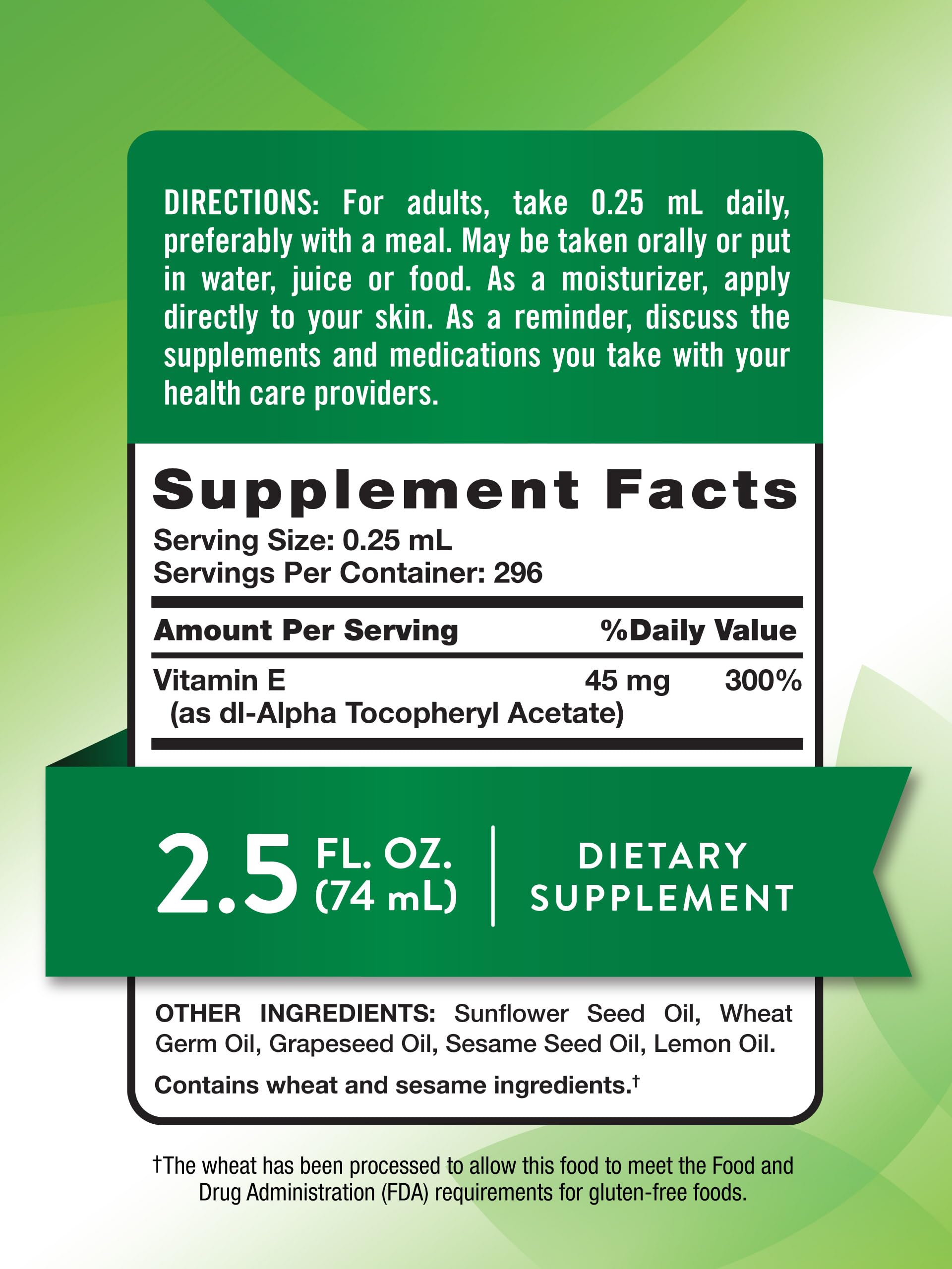 Foto 3 pulgar | Suplemento De Aceite De Vitamina E De Nature's Truth, 30 Ml, 30 000 Ui - Venta Internacional.