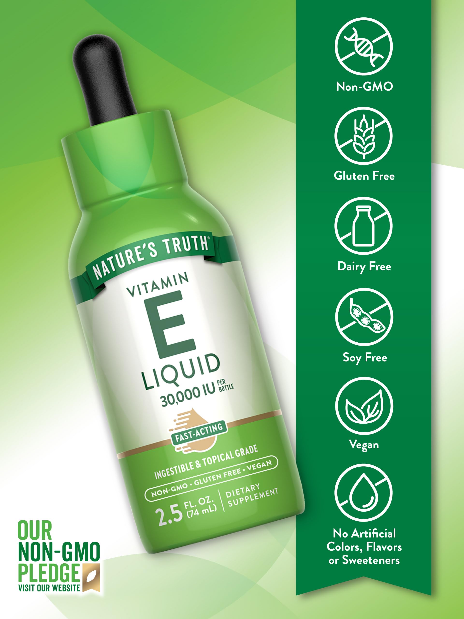 Foto 4 pulgar | Suplemento De Aceite De Vitamina E De Nature's Truth, 30 Ml, 30 000 Ui - Venta Internacional.