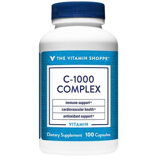 Foto 7 | Complejo De Vitamina C-1000 1000 Mg 100 Cápsulas The Vitamin Shoppe - Venta Internacional.